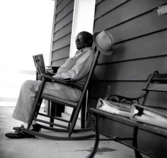 Richmond Bowens, born at Drayton Hall in 1908, sat in his rocking chair on the Museum Shop’s porch during the 1990s where he would recall his 23 years of life growing up on the property between 1908 and 1931 when Drayton Hall was still privately owned.  The rocking chair is part of Drayton Hall's collection. 