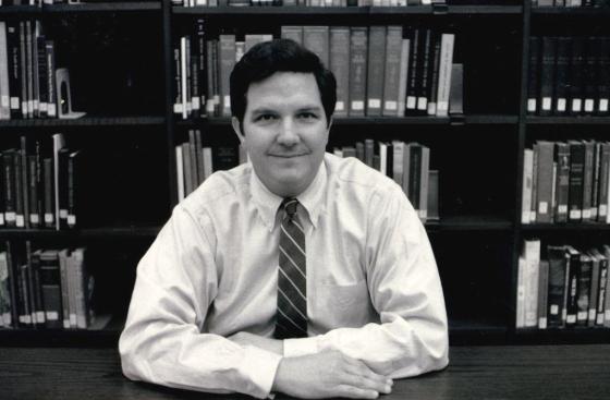 George W. McDaniel in 1989, shortly after becoming executive director of Drayton Hall. 